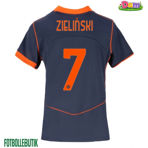 Inter Milan Piotr Zielinski #7 Tredje Tröja Kvinnor 2025-26 Kortärmad